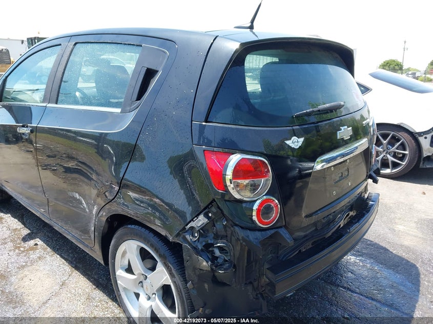 2012 CHEVROLET SONIC VIN: 1G1JE6SH6C4102436