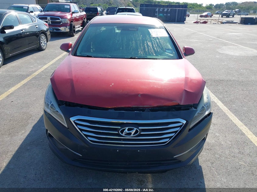 2017 HYUNDAI SONATA VIN: 5NPE24AFXHH530081