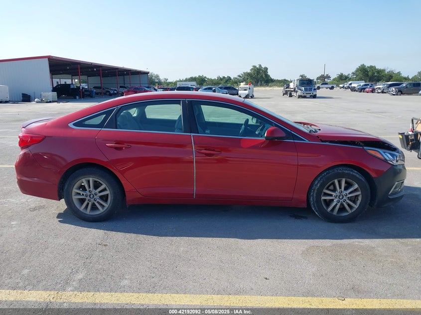 2017 HYUNDAI SONATA VIN: 5NPE24AFXHH530081