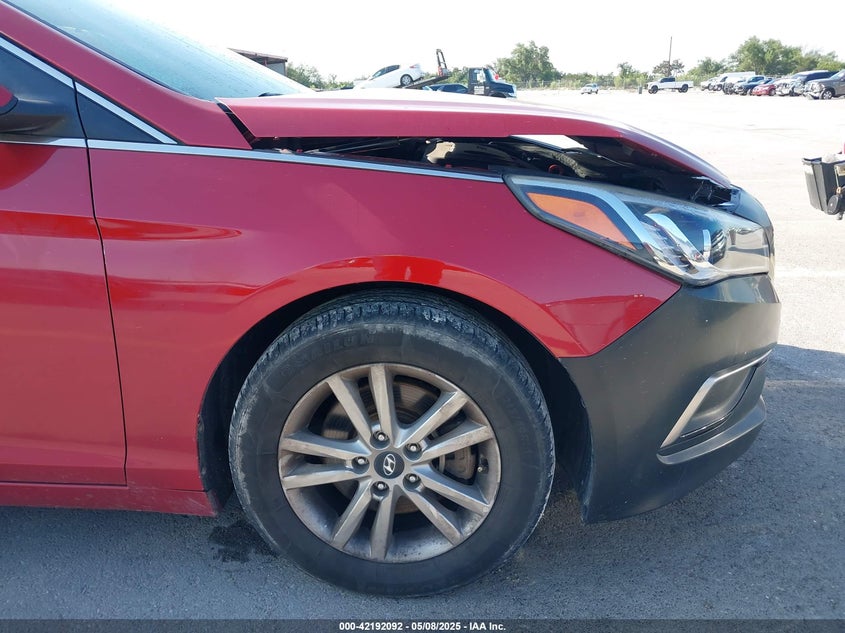 2017 HYUNDAI SONATA VIN: 5NPE24AFXHH530081