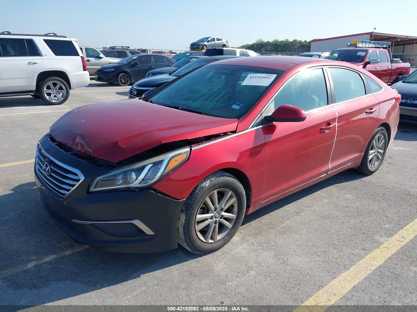 2017 HYUNDAI SONATA VIN: 5NPE24AFXHH530081