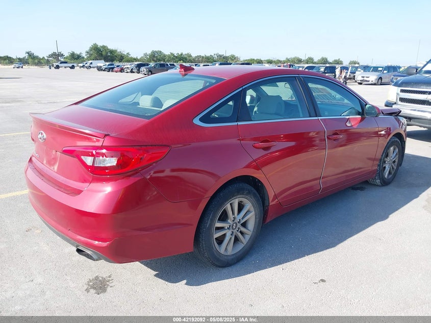 2017 HYUNDAI SONATA VIN: 5NPE24AFXHH530081