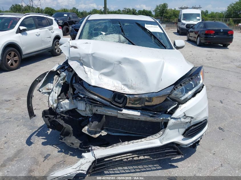 2022 Honda Hr-V 2Wd Lx VIN: 3CZRU5H35NM741718 Lot: 42192103