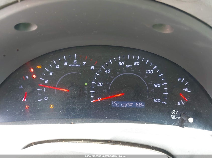 2009 TOYOTA CAMRY VIN: 4T4BE46K89R050162