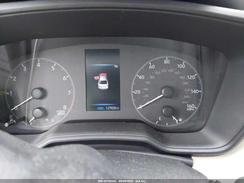 VIN 5YFB4MDE2SP258667 2025 TOYOTA COROLLA LE