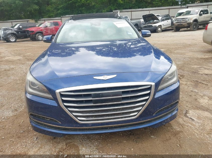 2015 Hyundai Genesis 3.8 VIN: KMHGN4JE4FU064508 Lot: 42192611