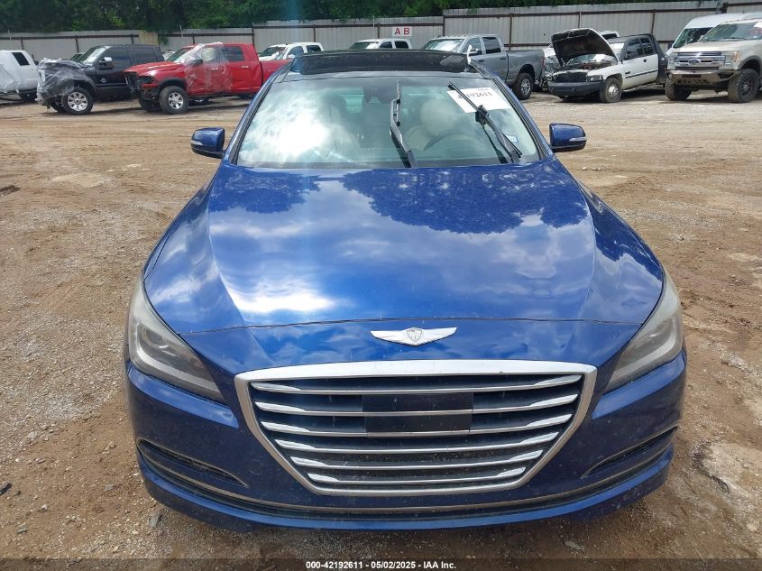 2015 Hyundai Genesis 3.8 VIN: KMHGN4JE4FU064508 Lot: 42192611