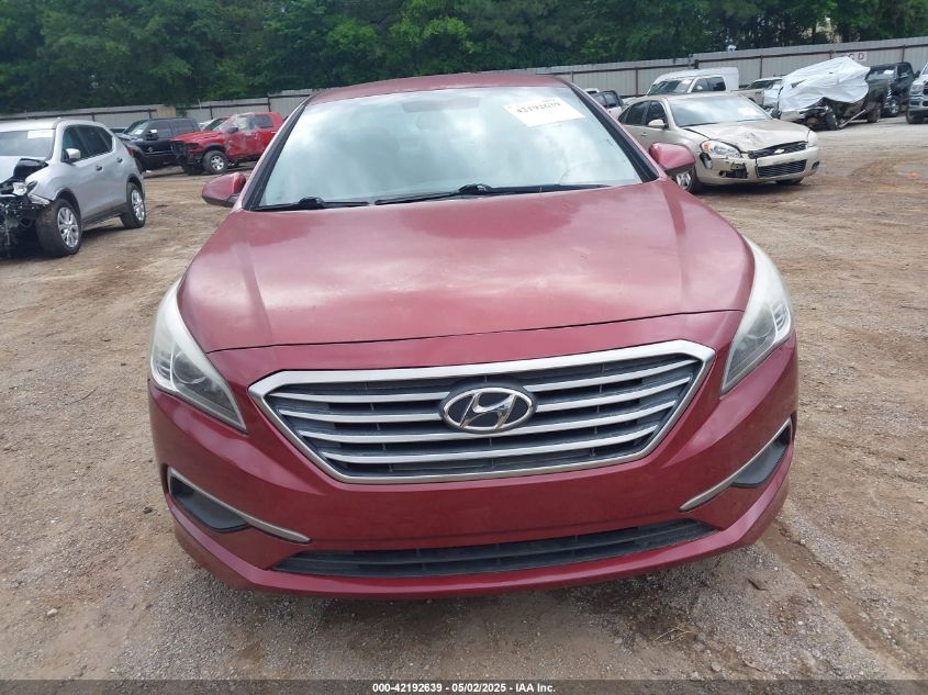 2016 Hyundai Sonata Se VIN: 5NPE24AFXGH424650 Lot: 42192639