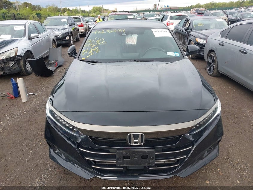 VIN 1HGCV1F34NA076779 2022 HONDA ACCORD SPORT