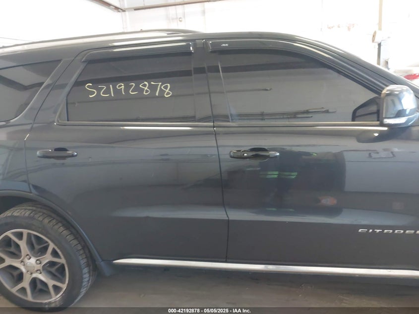2013 DODGE DURANGO VIN: 1C4SDJET2DC529573