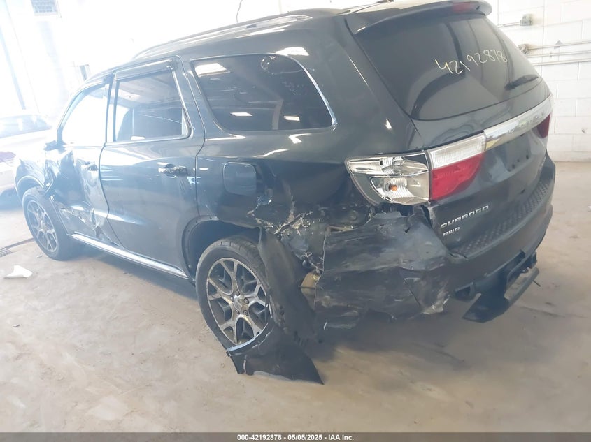 2013 DODGE DURANGO VIN: 1C4SDJET2DC529573