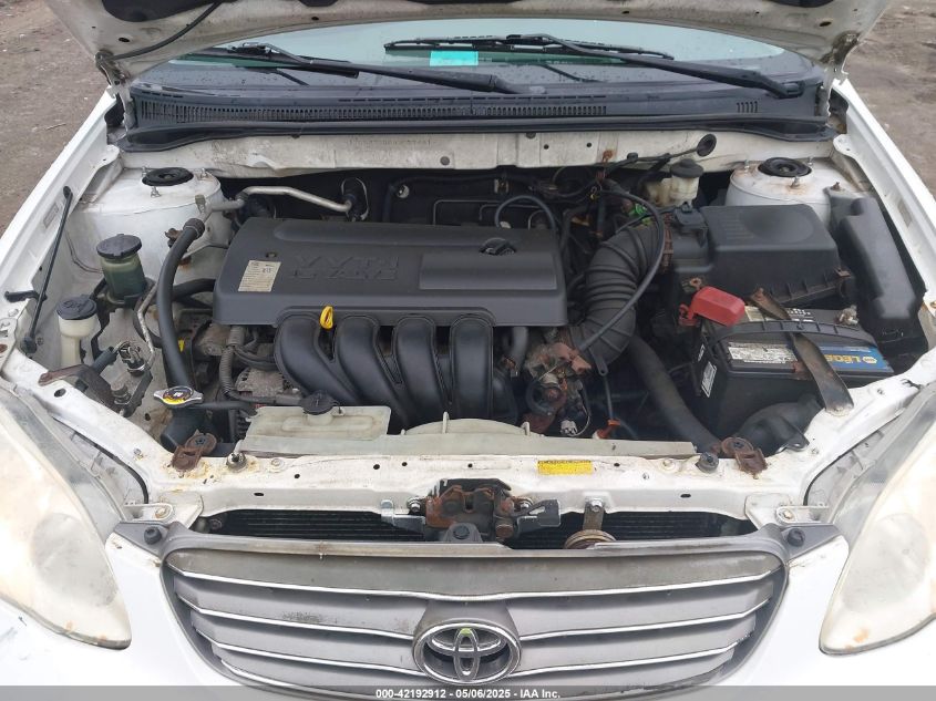 2004 Toyota Corolla Ce VIN: JTDBR32E842037641 Lot: 42192912