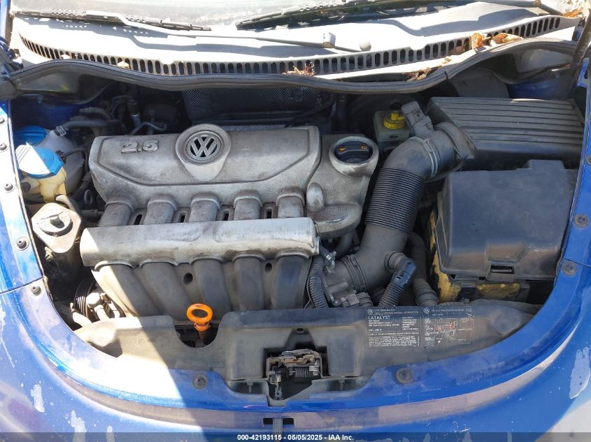 2007 Volkswagen New Beetle 2.5 VIN: 3VWRG31C37M502647 Lot: 42193115