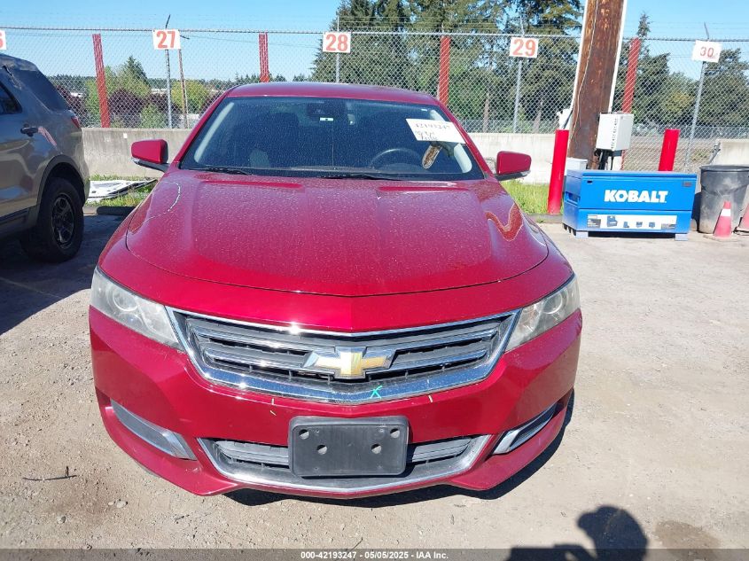 2014 Chevrolet Impala Lt Eco VIN: 2G1135SR5E9192865 Lot: 42193247