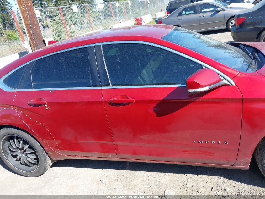 2014 Chevrolet Impala Lt Eco VIN: 2G1135SR5E9192865 Lot: 42193247
