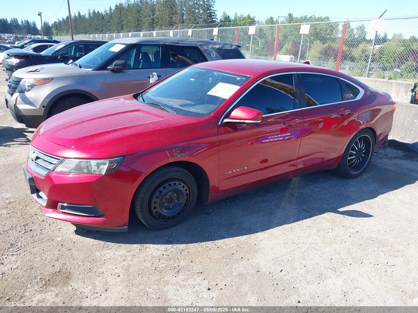 2014 CHEVROLET IMPALA VIN: 2G1135SR5E9192865