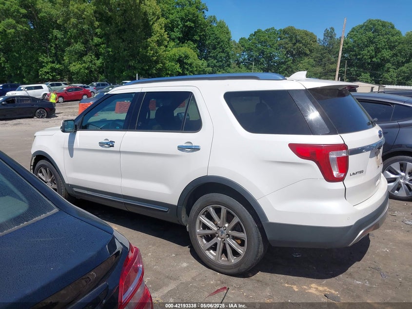 2016 FORD EXPLORER LIMITED - 1FM5K7F8XGGA45286
