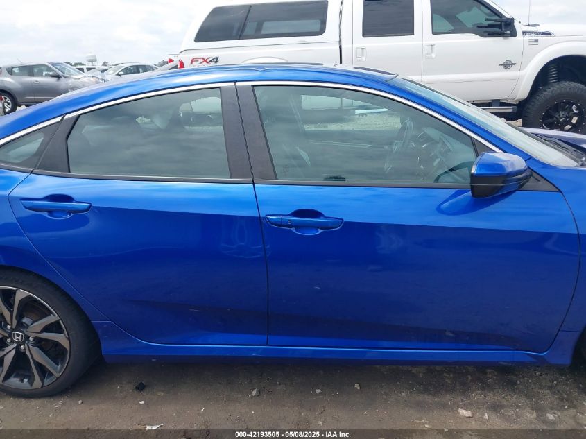 2020 Honda Civic Sport VIN: 2HGFC2F83L8520236 Lot: 42193505