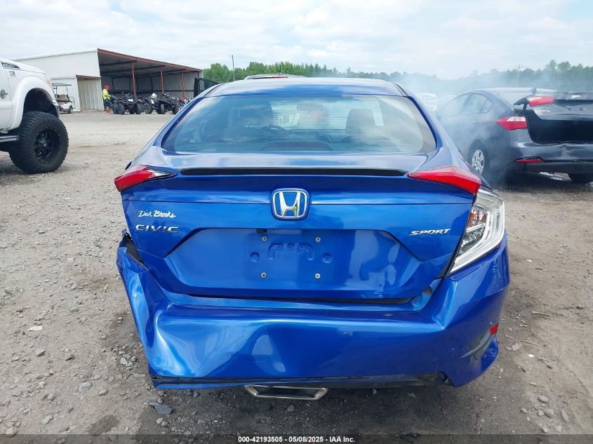 2020 Honda Civic Sport VIN: 2HGFC2F83L8520236 Lot: 42193505