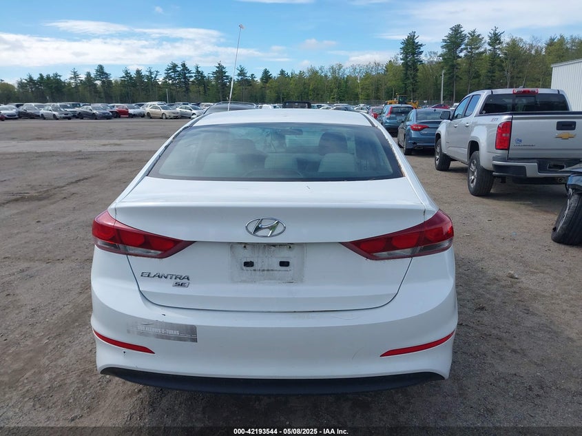 2018 HYUNDAI ELANTRA VIN: 5NPD74LF6JH279365