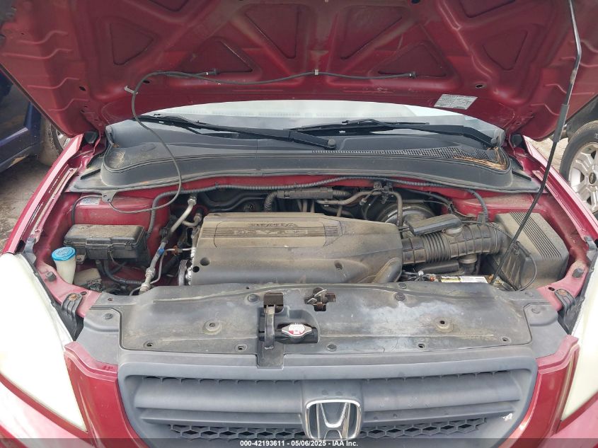 2004 Honda Pilot Ex-L VIN: 5FNYF18684B010489 Lot: 42193611