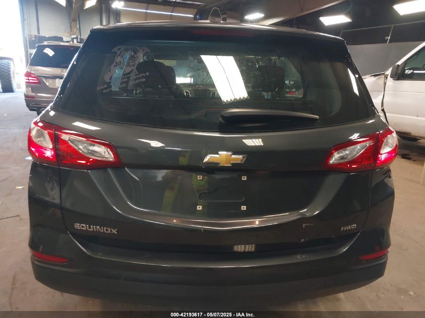2020 Chevrolet Equinox Fwd Lt 1.5L Turbo VIN: 2GNAXKEV9L6148957 Lot: 42193617