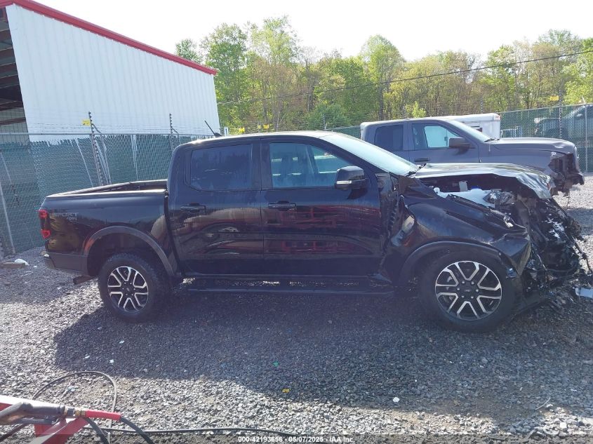 2024 Ford Ranger Lariat VIN: 1FTER4KH3RLE24919 Lot: 42193656