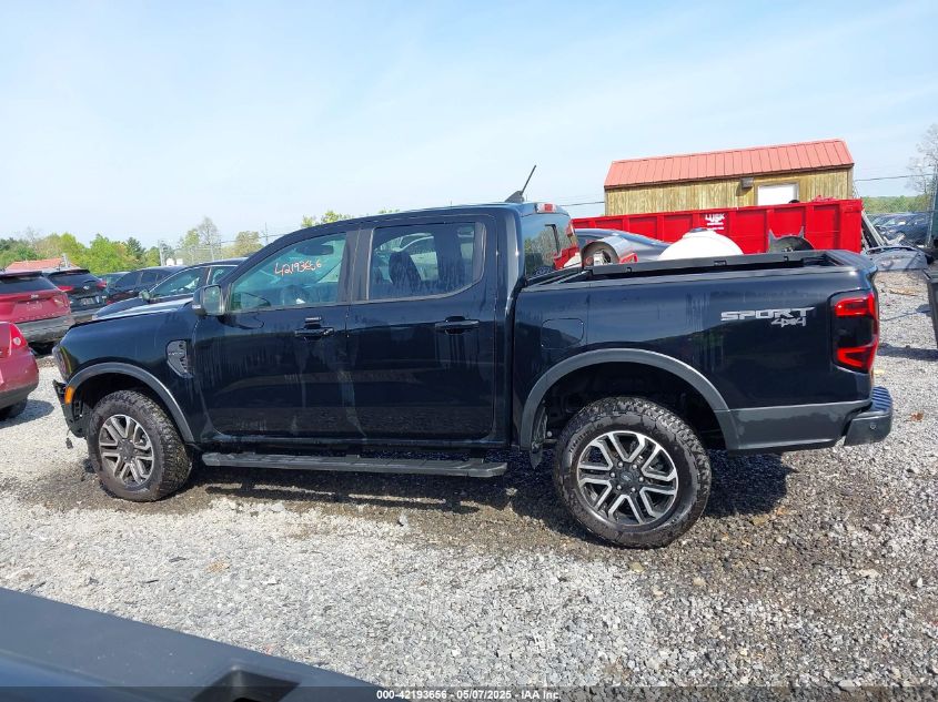 2024 Ford Ranger Lariat VIN: 1FTER4KH3RLE24919 Lot: 42193656