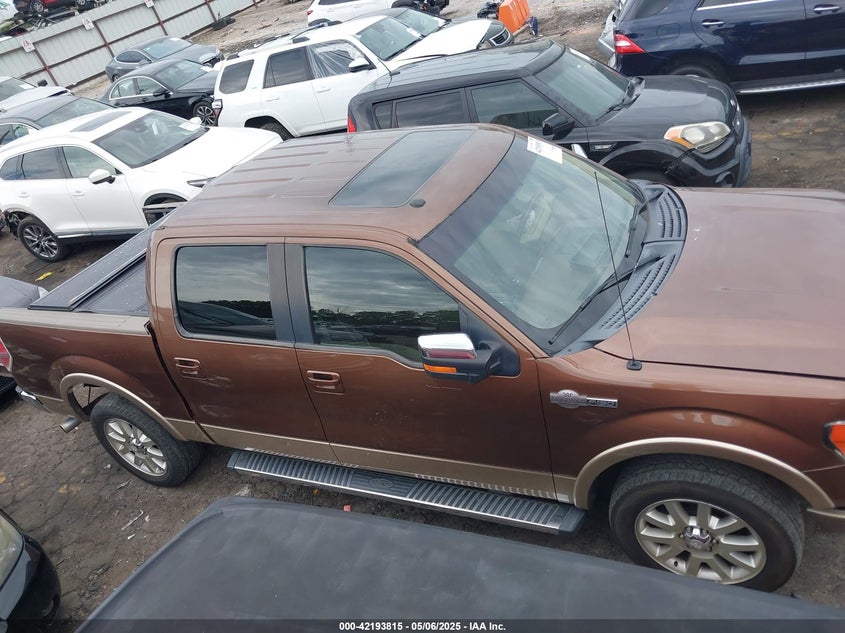 2012 FORD F150 VIN: 1FTFW1ET6CKD61274