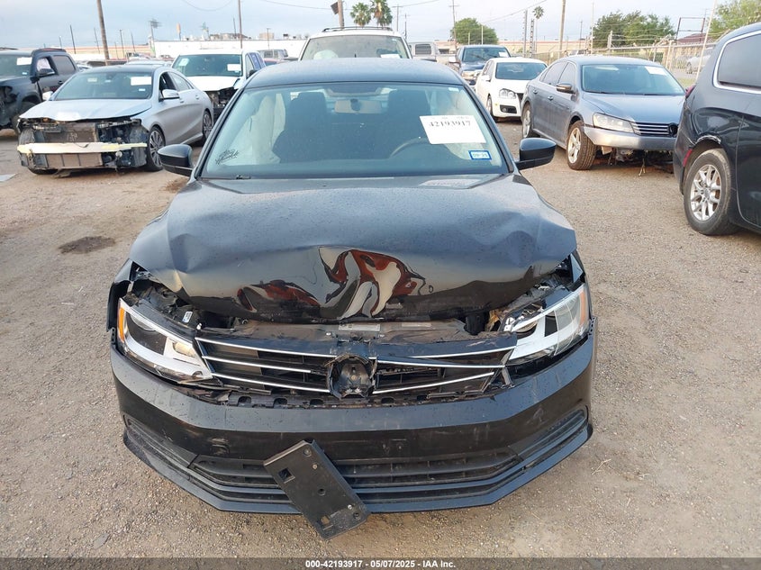 2015 VOLKSWAGEN JETTA 2.0L S - 3VW2K7AJ8FM406923