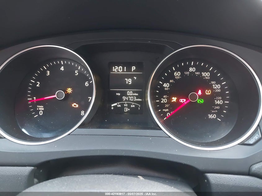 2015 VOLKSWAGEN JETTA 2.0L S - 3VW2K7AJ8FM406923