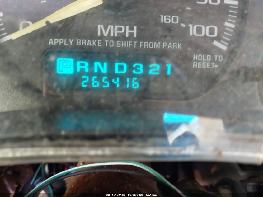 2001 Chevrolet Tahoe Lt VIN: 1GNEC13T41J155145 Lot: 42194189