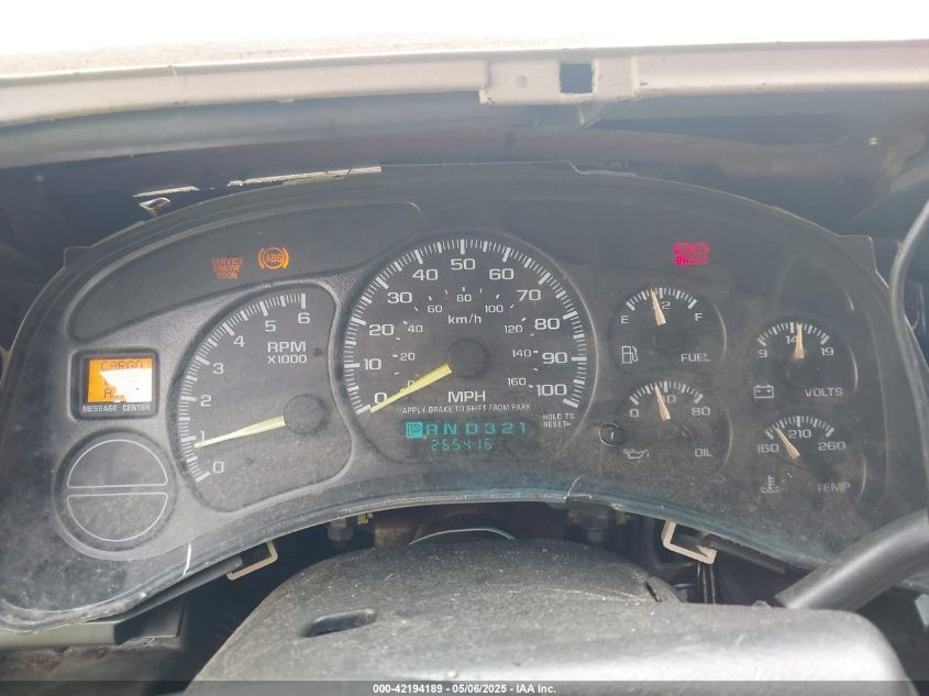 2001 Chevrolet Tahoe Lt VIN: 1GNEC13T41J155145 Lot: 42194189