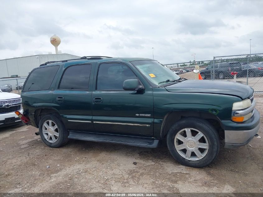2001 Chevrolet Tahoe Lt VIN: 1GNEC13T41J155145 Lot: 42194189