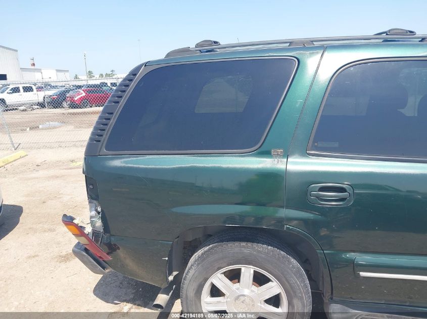 2001 Chevrolet Tahoe Lt VIN: 1GNEC13T41J155145 Lot: 42194189