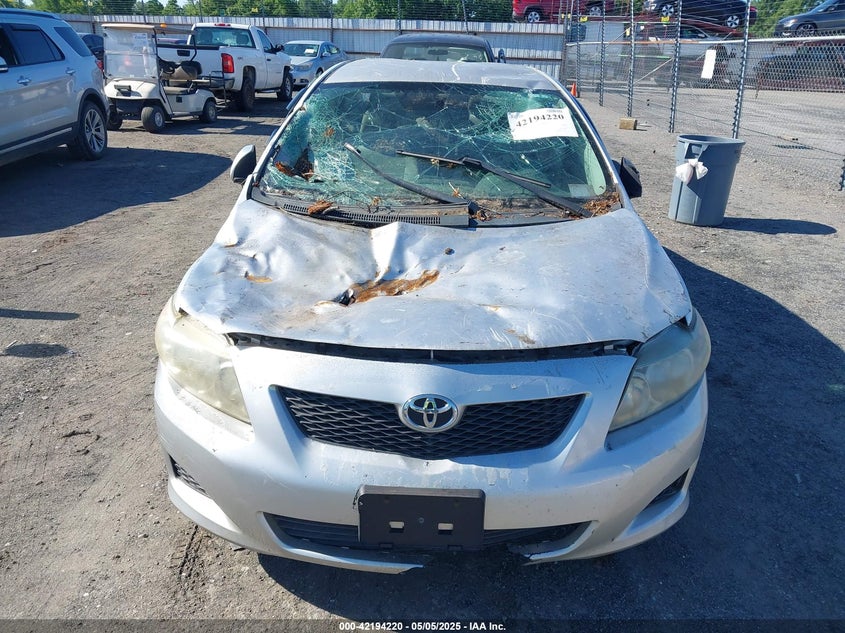2010 TOYOTA COROLLA VIN: 2T1BU4EE0AC285881