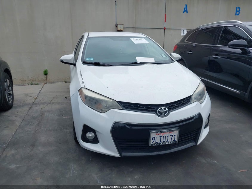 2015 TOYOTA COROLLA S PLUS - 5YFBURHE5FP325713