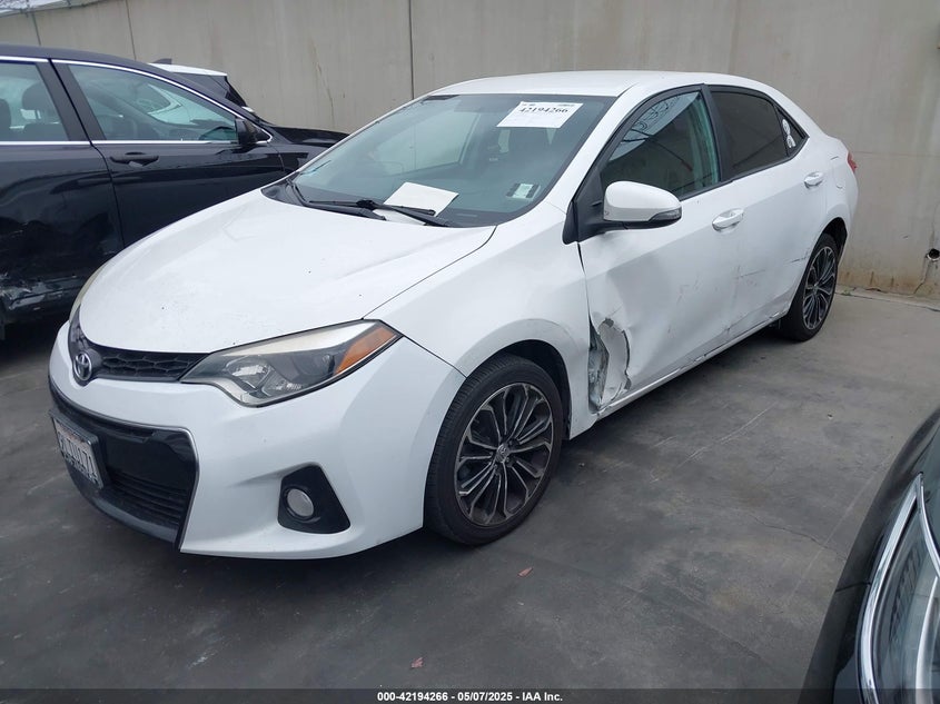2015 TOYOTA COROLLA S PLUS - 5YFBURHE5FP325713