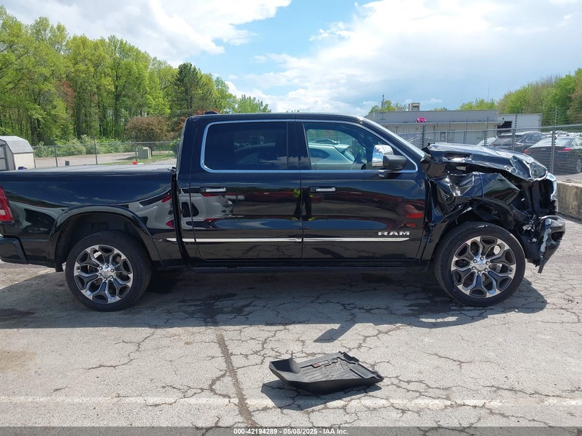 2019 RAM 1500 LIMITED  4X4 5'7 BOX - 1C6SRFHT4KN512177