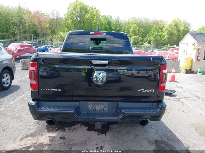 2019 RAM 1500 LIMITED  4X4 5'7 BOX - 1C6SRFHT4KN512177