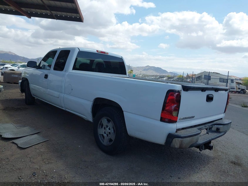2006 CHEVROLET SILVERADO 1500 VIN: 1GCEC19T06E207581