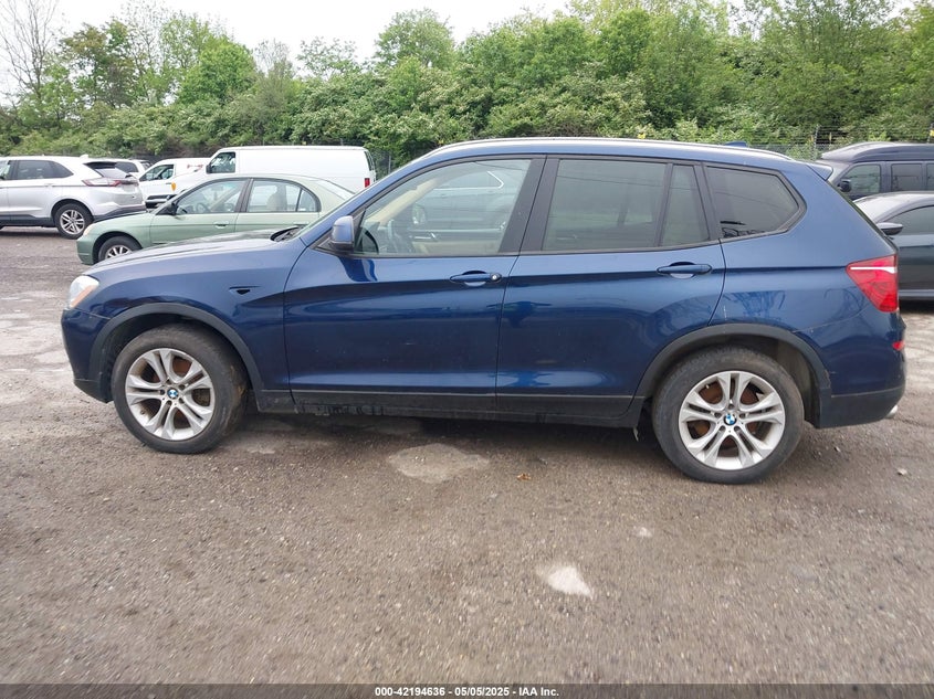 2015 BMW X3 VIN: 5UXWX7C54F0K34574