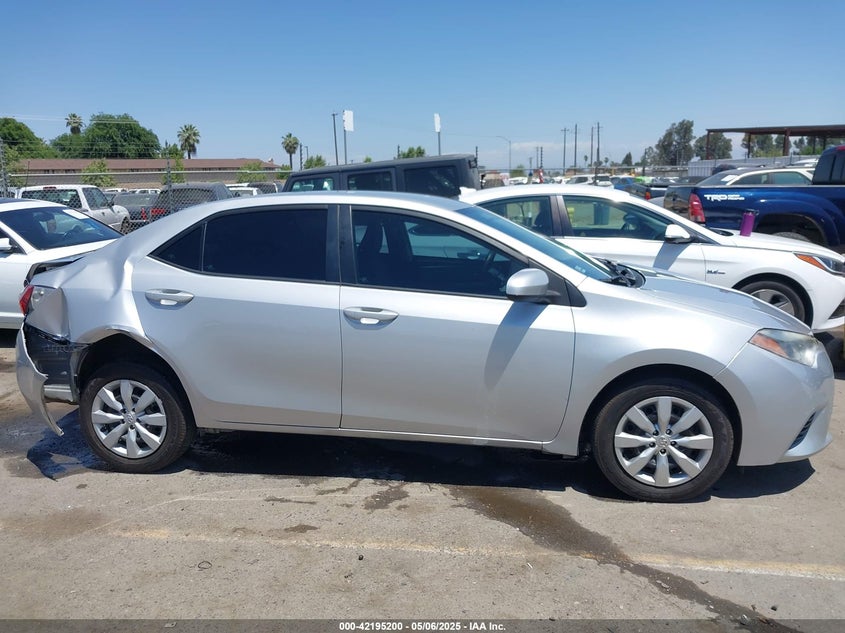 2016 TOYOTA COROLLA VIN: 5YFBURHE0GP503383