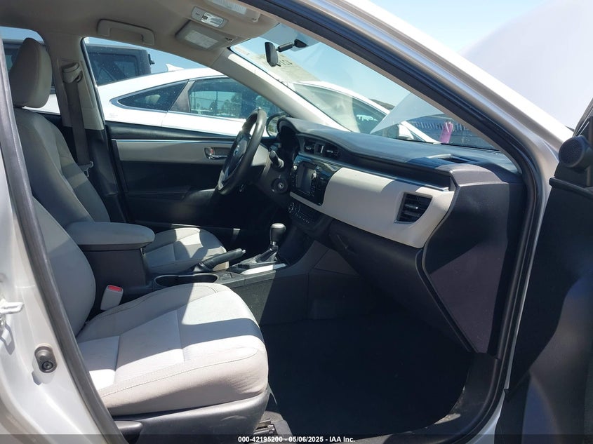 2016 TOYOTA COROLLA VIN: 5YFBURHE0GP503383