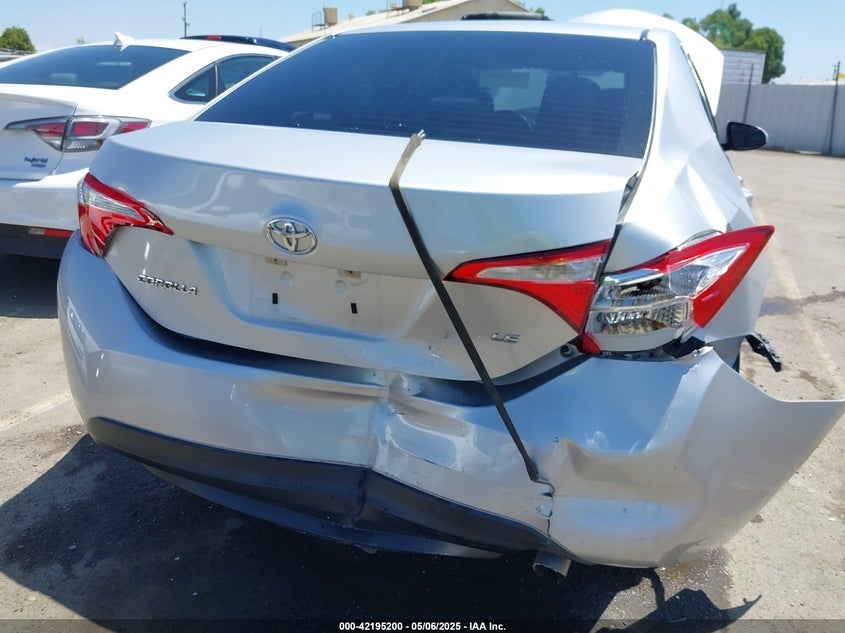 2016 TOYOTA COROLLA VIN: 5YFBURHE0GP503383