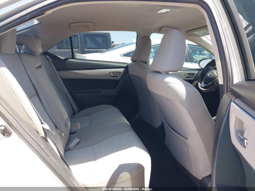 2016 TOYOTA COROLLA VIN: 5YFBURHE0GP503383