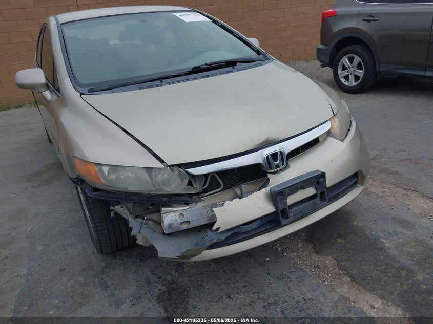 2007 HONDA CIVIC VIN: JHMFA16567S007208