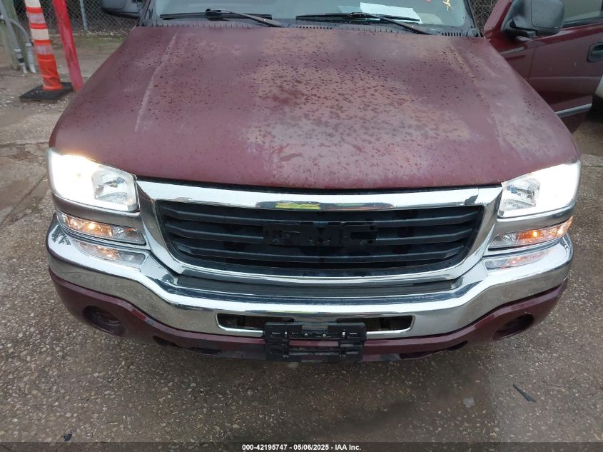 2003 GMC Sierra 1500 Sle VIN: 2GTEC19T031273156 Lot: 42195747