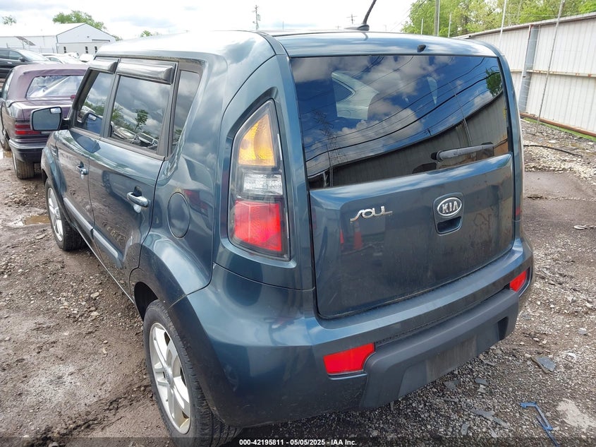 2011 KIA SOUL VIN: KNDJT2A27B7256525