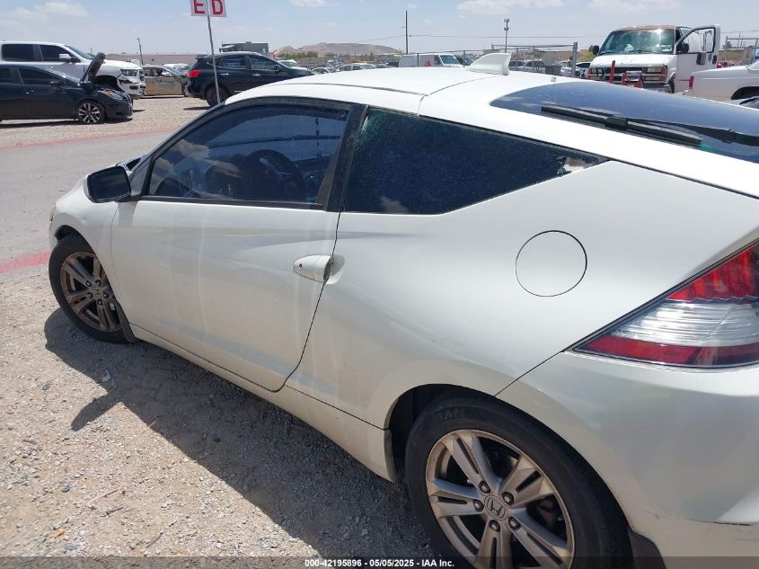 2011 Honda Cr-Z Ex VIN: JHMZF1D64BS015973 Lot: 42195896